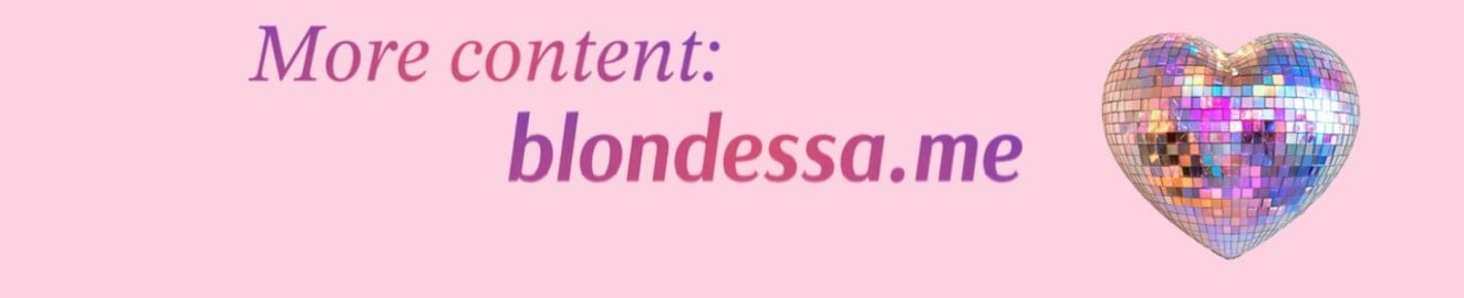 Blondessa баннер